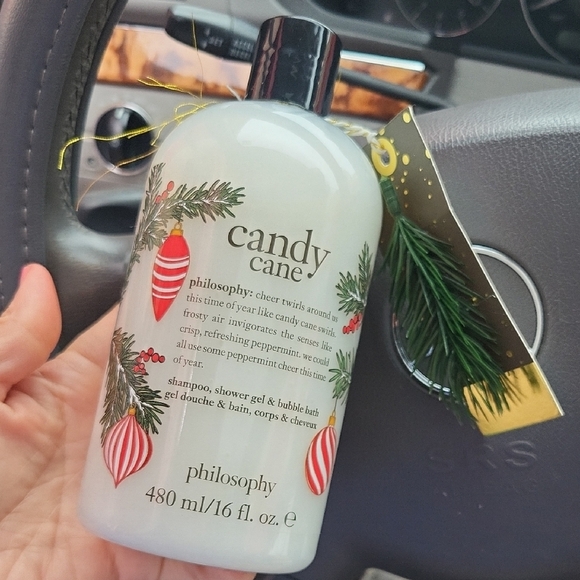 Philosophy Candy Cane Shower Gel - Festive White - Picture 1 of 5